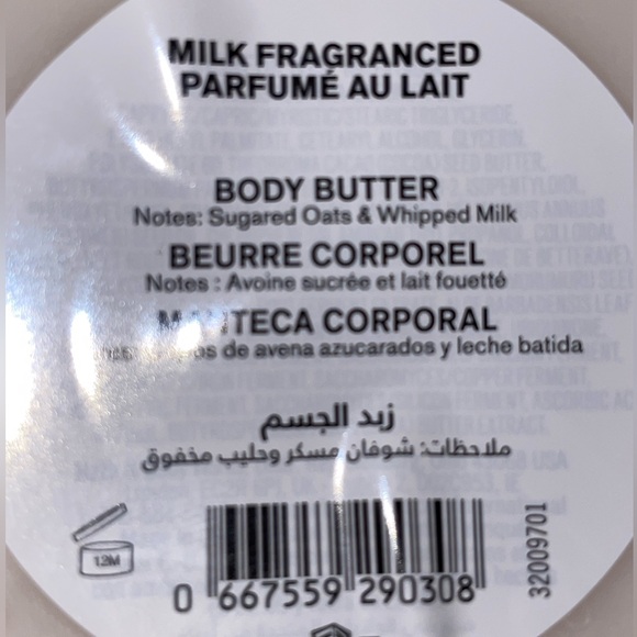 Bath & Body Works Sensitive Skim Milk Fragrance Colloidal Oatmeal Body Butter - Picture 7 of 9